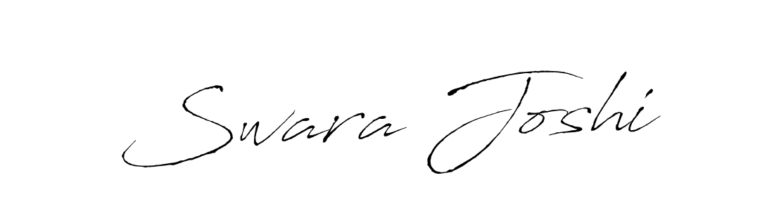 Design your own signature with our free online signature maker. With this signature software, you can create a handwritten (Antro_Vectra) signature for name Swara Joshi. Swara Joshi signature style 6 images and pictures png