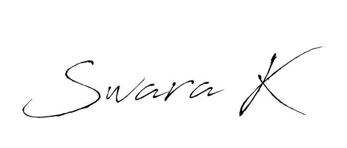 Antro_Vectra is a professional signature style that is perfect for those who want to add a touch of class to their signature. It is also a great choice for those who want to make their signature more unique. Get Swara K name to fancy signature for free. Swara K signature style 6 images and pictures png