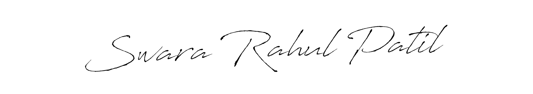 Make a beautiful signature design for name Swara Rahul Patil. Use this online signature maker to create a handwritten signature for free. Swara Rahul Patil signature style 6 images and pictures png