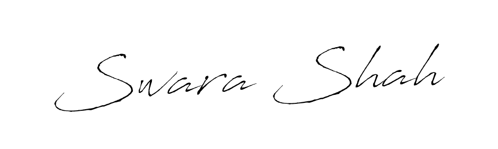 Swara Shah stylish signature style. Best Handwritten Sign (Antro_Vectra) for my name. Handwritten Signature Collection Ideas for my name Swara Shah. Swara Shah signature style 6 images and pictures png