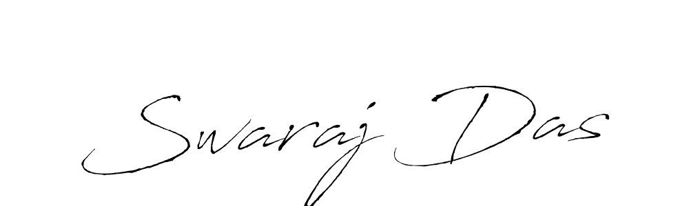 Swaraj Das stylish signature style. Best Handwritten Sign (Antro_Vectra) for my name. Handwritten Signature Collection Ideas for my name Swaraj Das. Swaraj Das signature style 6 images and pictures png