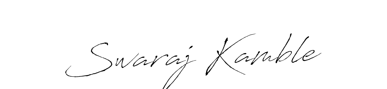 Similarly Antro_Vectra is the best handwritten signature design. Signature creator online .You can use it as an online autograph creator for name Swaraj Kamble. Swaraj Kamble signature style 6 images and pictures png