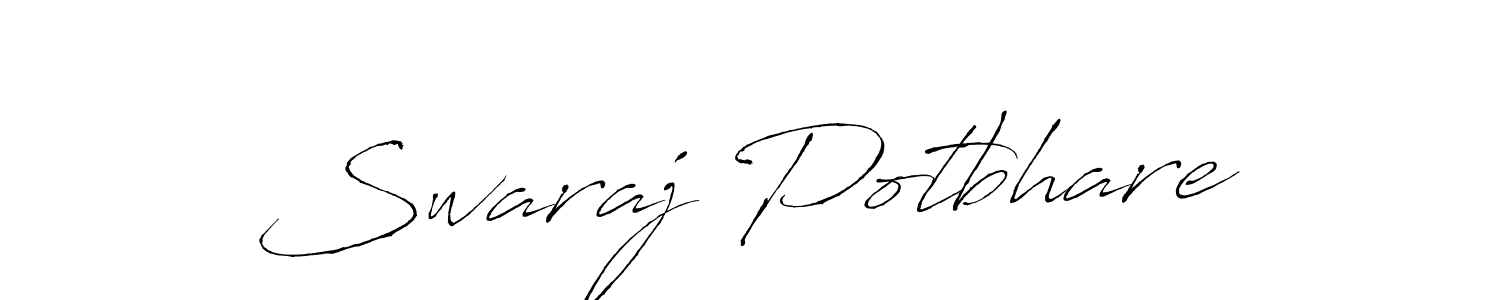 Make a beautiful signature design for name Swaraj Potbhare. Use this online signature maker to create a handwritten signature for free. Swaraj Potbhare signature style 6 images and pictures png