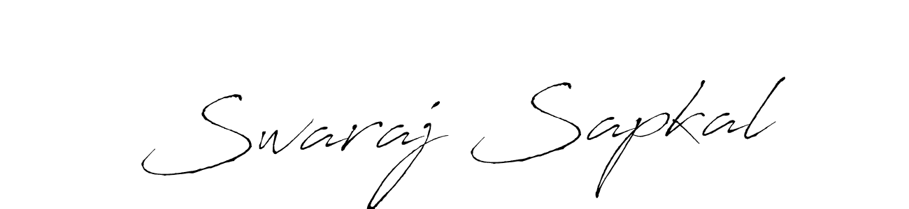 Make a short Swaraj Sapkal signature style. Manage your documents anywhere anytime using Antro_Vectra. Create and add eSignatures, submit forms, share and send files easily. Swaraj Sapkal signature style 6 images and pictures png