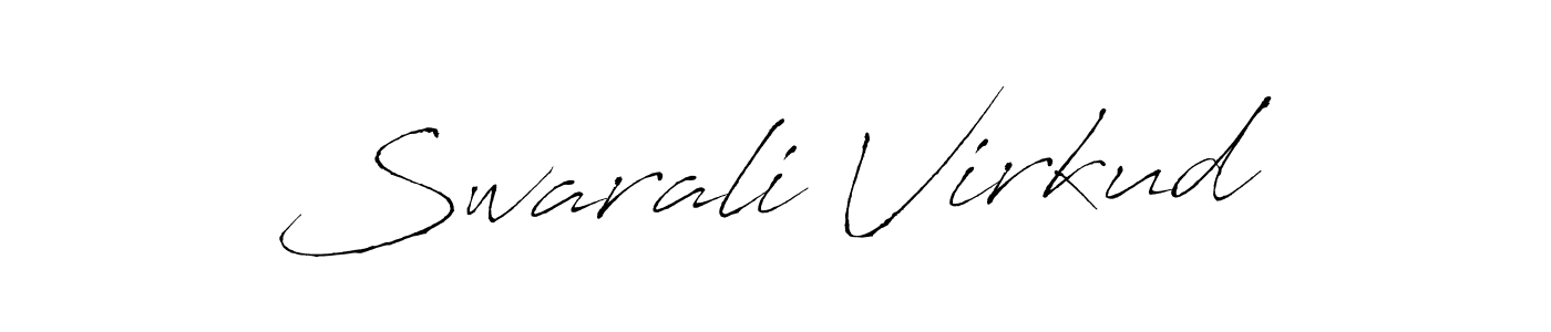 It looks lik you need a new signature style for name Swarali Virkud. Design unique handwritten (Antro_Vectra) signature with our free signature maker in just a few clicks. Swarali Virkud signature style 6 images and pictures png