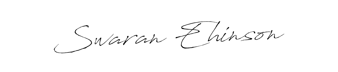 Use a signature maker to create a handwritten signature online. With this signature software, you can design (Antro_Vectra) your own signature for name Swaran Ehinson. Swaran Ehinson signature style 6 images and pictures png
