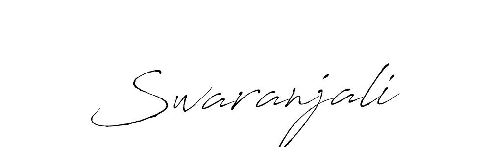 Swaranjali stylish signature style. Best Handwritten Sign (Antro_Vectra) for my name. Handwritten Signature Collection Ideas for my name Swaranjali. Swaranjali signature style 6 images and pictures png