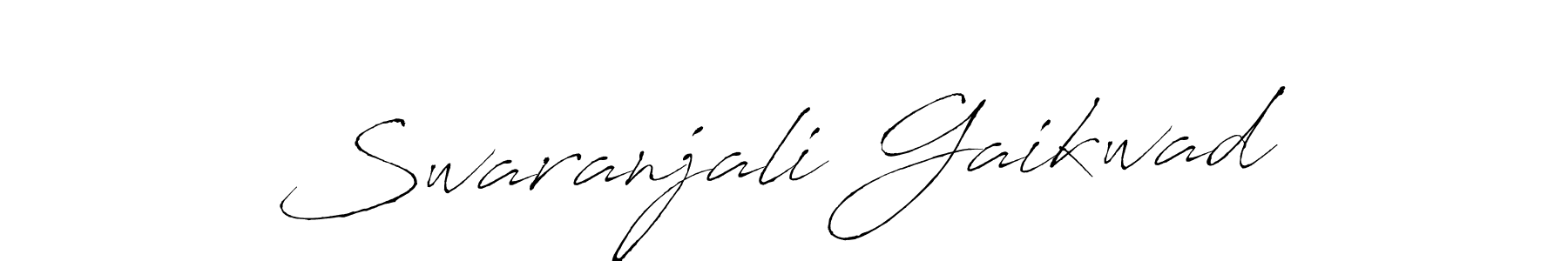 You can use this online signature creator to create a handwritten signature for the name Swaranjali Gaikwad. This is the best online autograph maker. Swaranjali Gaikwad signature style 6 images and pictures png