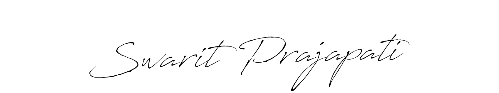 Similarly Antro_Vectra is the best handwritten signature design. Signature creator online .You can use it as an online autograph creator for name Swarit Prajapati. Swarit Prajapati signature style 6 images and pictures png