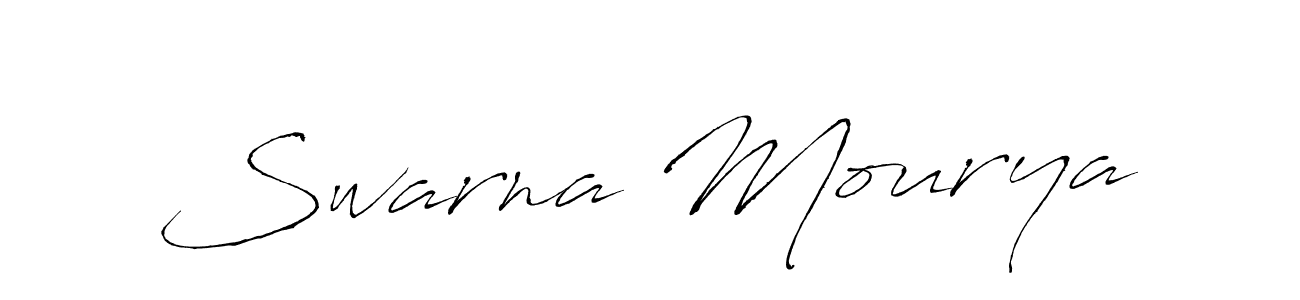 Also You can easily find your signature by using the search form. We will create Swarna Mourya name handwritten signature images for you free of cost using Antro_Vectra sign style. Swarna Mourya signature style 6 images and pictures png