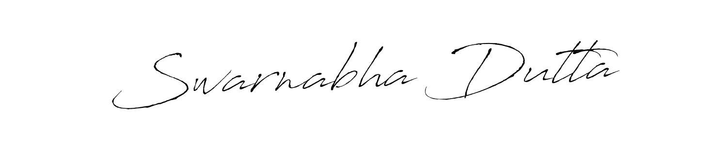 How to make Swarnabha Dutta name signature. Use Antro_Vectra style for creating short signs online. This is the latest handwritten sign. Swarnabha Dutta signature style 6 images and pictures png