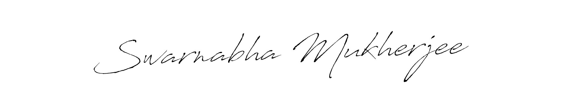 Design your own signature with our free online signature maker. With this signature software, you can create a handwritten (Antro_Vectra) signature for name Swarnabha Mukherjee. Swarnabha Mukherjee signature style 6 images and pictures png