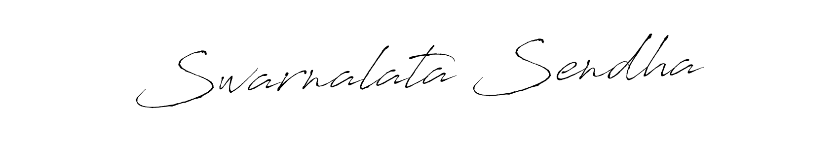 How to make Swarnalata Sendha signature? Antro_Vectra is a professional autograph style. Create handwritten signature for Swarnalata Sendha name. Swarnalata Sendha signature style 6 images and pictures png