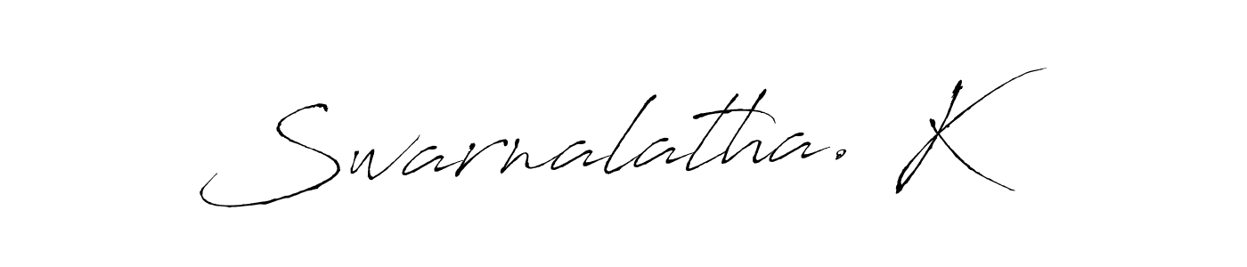 You can use this online signature creator to create a handwritten signature for the name Swarnalatha. K. This is the best online autograph maker. Swarnalatha. K signature style 6 images and pictures png