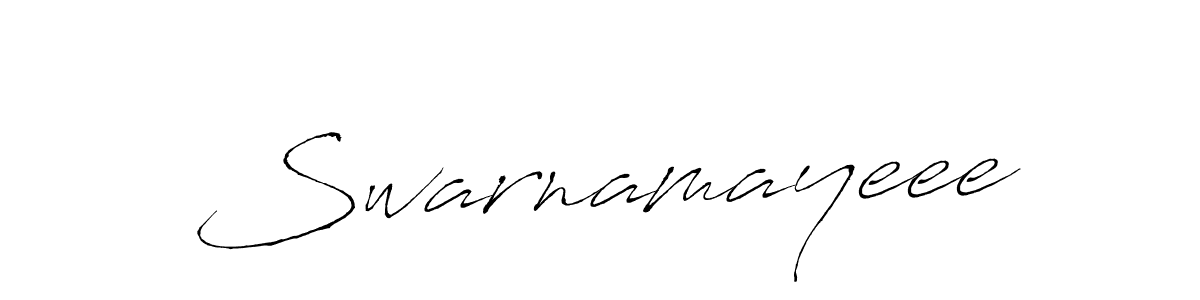 Make a beautiful signature design for name Swarnamayeee. Use this online signature maker to create a handwritten signature for free. Swarnamayeee signature style 6 images and pictures png