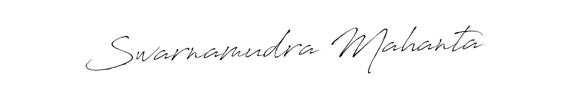 How to Draw Swarnamudra Mahanta signature style? Antro_Vectra is a latest design signature styles for name Swarnamudra Mahanta. Swarnamudra Mahanta signature style 6 images and pictures png