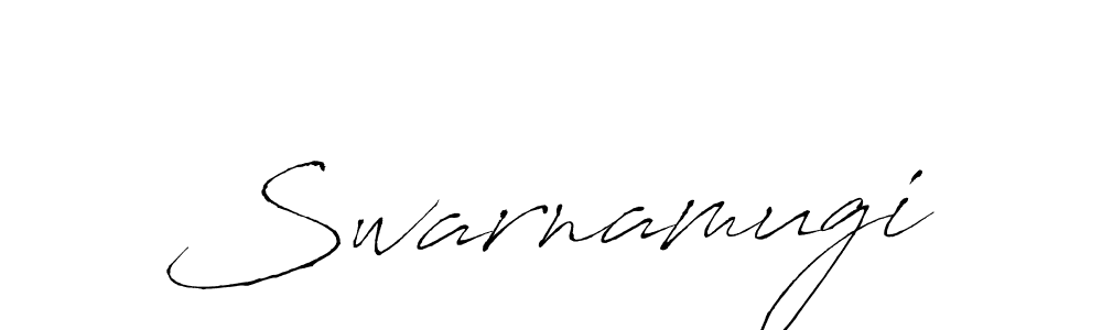 How to make Swarnamugi signature? Antro_Vectra is a professional autograph style. Create handwritten signature for Swarnamugi name. Swarnamugi signature style 6 images and pictures png