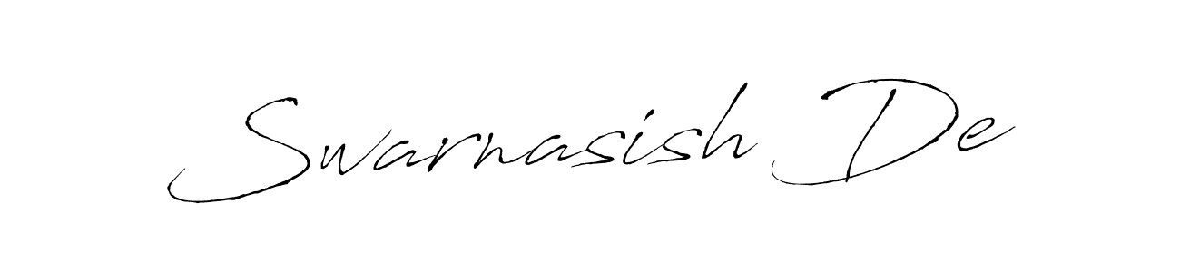 Swarnasish De stylish signature style. Best Handwritten Sign (Antro_Vectra) for my name. Handwritten Signature Collection Ideas for my name Swarnasish De. Swarnasish De signature style 6 images and pictures png