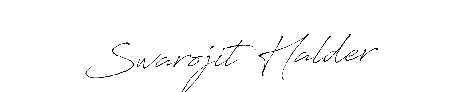 The best way (Antro_Vectra) to make a short signature is to pick only two or three words in your name. The name Swarojit Halder include a total of six letters. For converting this name. Swarojit Halder signature style 6 images and pictures png