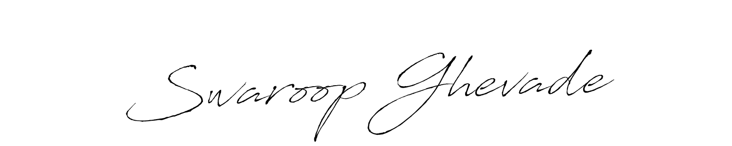 Make a short Swaroop Ghevade signature style. Manage your documents anywhere anytime using Antro_Vectra. Create and add eSignatures, submit forms, share and send files easily. Swaroop Ghevade signature style 6 images and pictures png