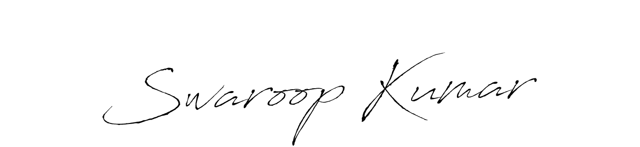 Antro_Vectra is a professional signature style that is perfect for those who want to add a touch of class to their signature. It is also a great choice for those who want to make their signature more unique. Get Swaroop Kumar name to fancy signature for free. Swaroop Kumar signature style 6 images and pictures png