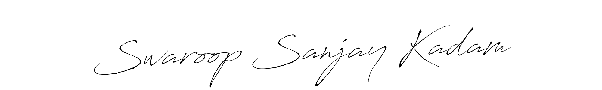 You can use this online signature creator to create a handwritten signature for the name Swaroop Sanjay Kadam. This is the best online autograph maker. Swaroop Sanjay Kadam signature style 6 images and pictures png