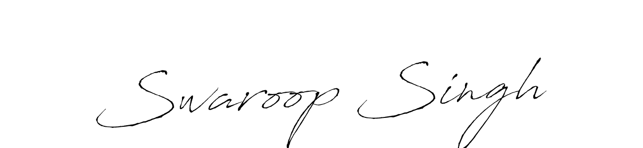 Use a signature maker to create a handwritten signature online. With this signature software, you can design (Antro_Vectra) your own signature for name Swaroop Singh. Swaroop Singh signature style 6 images and pictures png