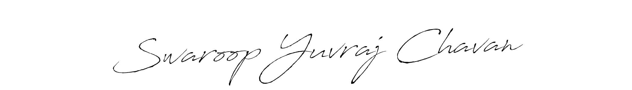 Make a beautiful signature design for name Swaroop Yuvraj Chavan. Use this online signature maker to create a handwritten signature for free. Swaroop Yuvraj Chavan signature style 6 images and pictures png