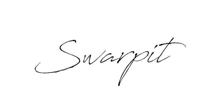 Swarpit stylish signature style. Best Handwritten Sign (Antro_Vectra) for my name. Handwritten Signature Collection Ideas for my name Swarpit. Swarpit signature style 6 images and pictures png