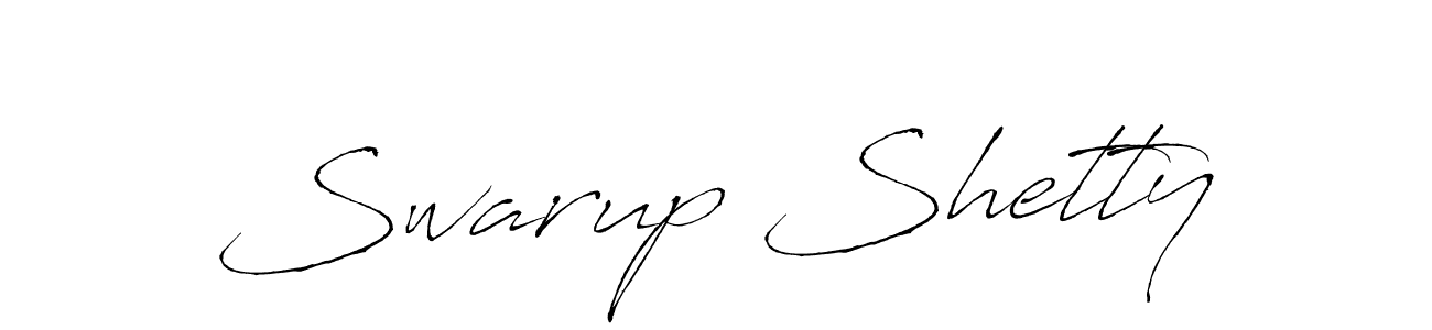 The best way (Antro_Vectra) to make a short signature is to pick only two or three words in your name. The name Swarup Shetty include a total of six letters. For converting this name. Swarup Shetty signature style 6 images and pictures png