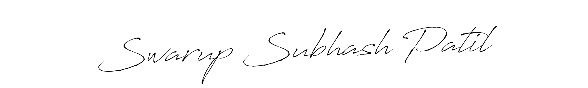 Once you've used our free online signature maker to create your best signature Antro_Vectra style, it's time to enjoy all of the benefits that Swarup Subhash Patil name signing documents. Swarup Subhash Patil signature style 6 images and pictures png