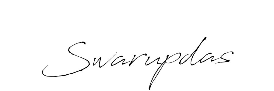 Design your own signature with our free online signature maker. With this signature software, you can create a handwritten (Antro_Vectra) signature for name Swarupdas. Swarupdas signature style 6 images and pictures png