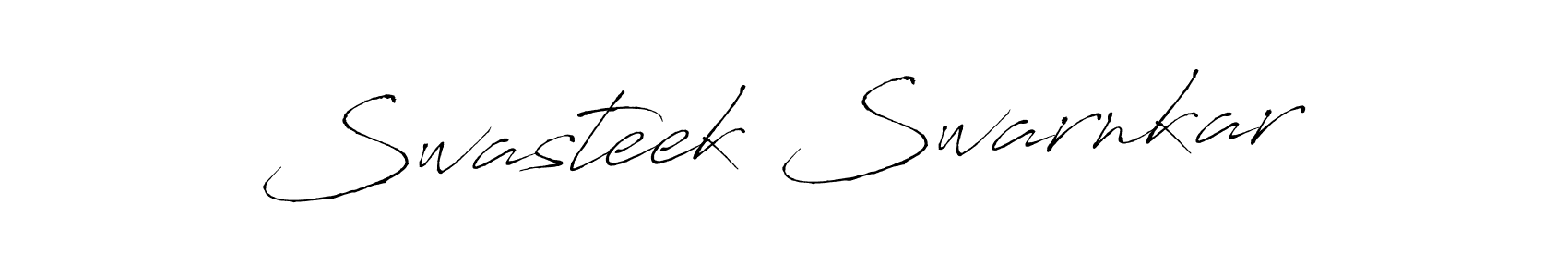 Antro_Vectra is a professional signature style that is perfect for those who want to add a touch of class to their signature. It is also a great choice for those who want to make their signature more unique. Get Swasteek Swarnkar name to fancy signature for free. Swasteek Swarnkar signature style 6 images and pictures png