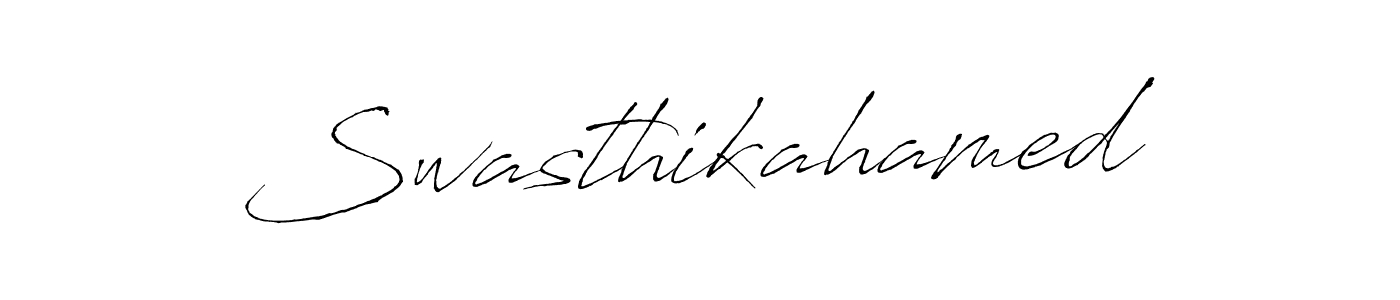 Make a beautiful signature design for name Swasthikahamed. Use this online signature maker to create a handwritten signature for free. Swasthikahamed signature style 6 images and pictures png