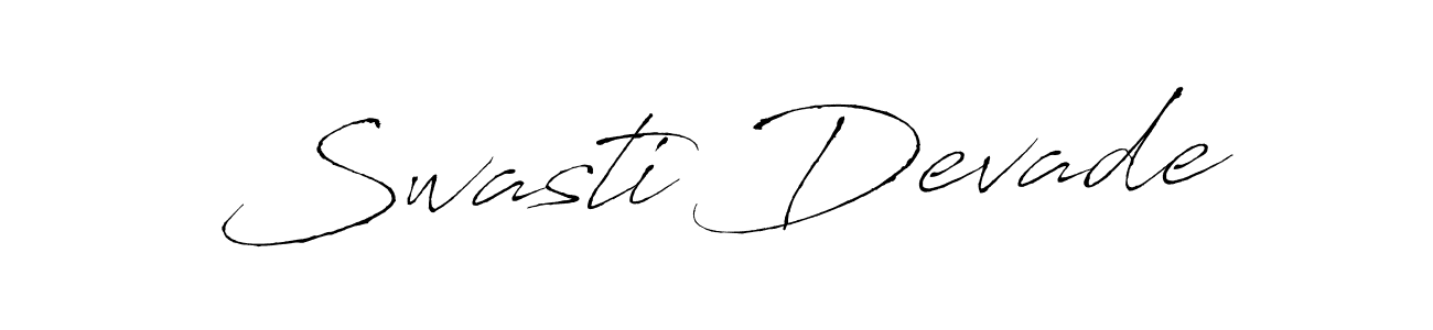 Similarly Antro_Vectra is the best handwritten signature design. Signature creator online .You can use it as an online autograph creator for name Swasti Devade. Swasti Devade signature style 6 images and pictures png