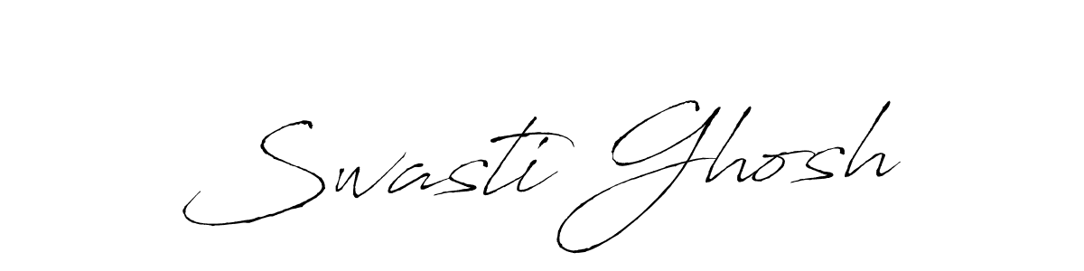 You should practise on your own different ways (Antro_Vectra) to write your name (Swasti Ghosh) in signature. don't let someone else do it for you. Swasti Ghosh signature style 6 images and pictures png