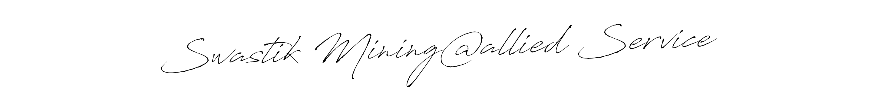 Here are the top 10 professional signature styles for the name Swastik Mining@allied Service. These are the best autograph styles you can use for your name. Swastik Mining@allied Service signature style 6 images and pictures png