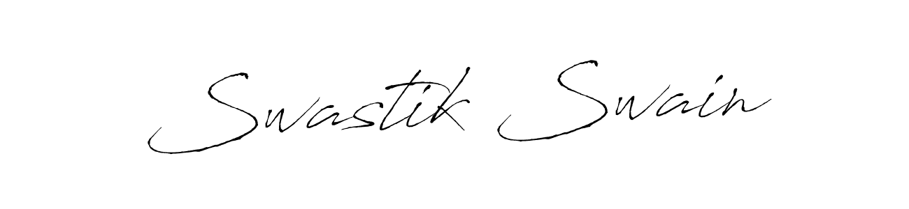 Design your own signature with our free online signature maker. With this signature software, you can create a handwritten (Antro_Vectra) signature for name Swastik Swain. Swastik Swain signature style 6 images and pictures png