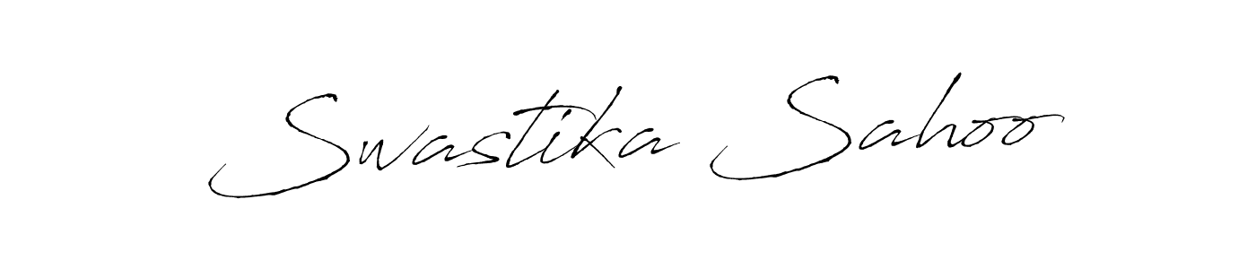 How to make Swastika Sahoo name signature. Use Antro_Vectra style for creating short signs online. This is the latest handwritten sign. Swastika Sahoo signature style 6 images and pictures png