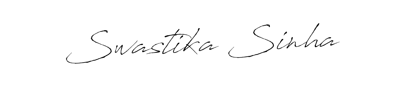 You should practise on your own different ways (Antro_Vectra) to write your name (Swastika Sinha) in signature. don't let someone else do it for you. Swastika Sinha signature style 6 images and pictures png