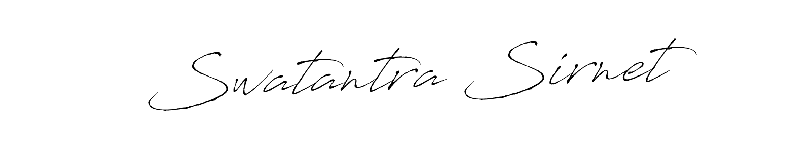 This is the best signature style for the Swatantra Sirnet name. Also you like these signature font (Antro_Vectra). Mix name signature. Swatantra Sirnet signature style 6 images and pictures png