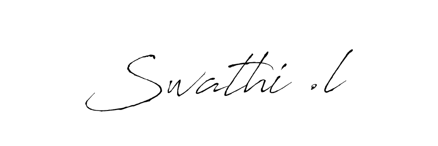 Once you've used our free online signature maker to create your best signature Antro_Vectra style, it's time to enjoy all of the benefits that Swathi .l name signing documents. Swathi .l signature style 6 images and pictures png