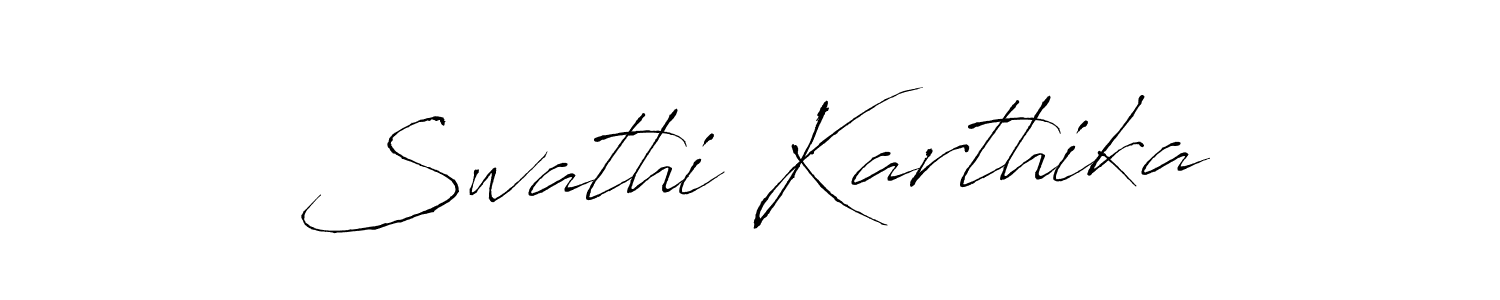 This is the best signature style for the Swathi Karthika name. Also you like these signature font (Antro_Vectra). Mix name signature. Swathi Karthika signature style 6 images and pictures png