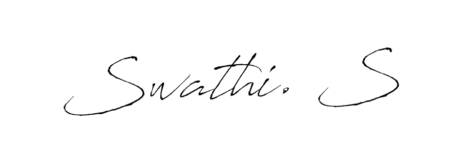 Antro_Vectra is a professional signature style that is perfect for those who want to add a touch of class to their signature. It is also a great choice for those who want to make their signature more unique. Get Swathi. S name to fancy signature for free. Swathi. S signature style 6 images and pictures png