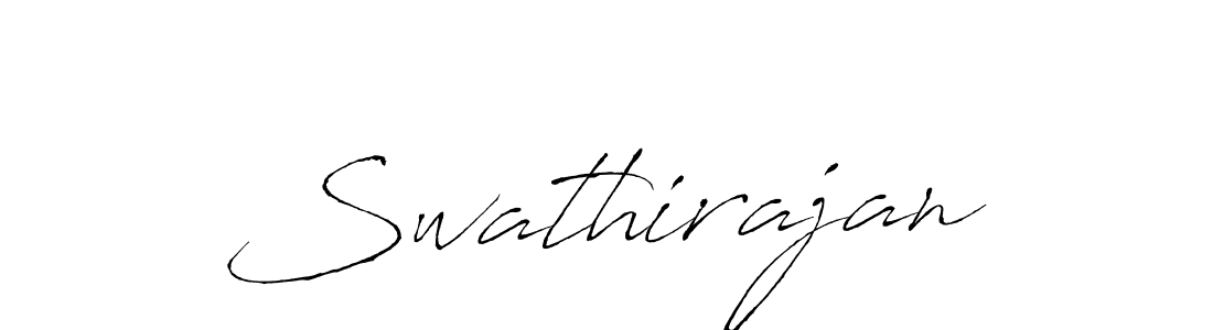 How to make Swathirajan signature? Antro_Vectra is a professional autograph style. Create handwritten signature for Swathirajan name. Swathirajan signature style 6 images and pictures png