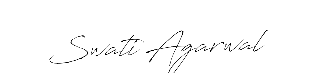 You should practise on your own different ways (Antro_Vectra) to write your name (Swati Agarwal) in signature. don't let someone else do it for you. Swati Agarwal signature style 6 images and pictures png