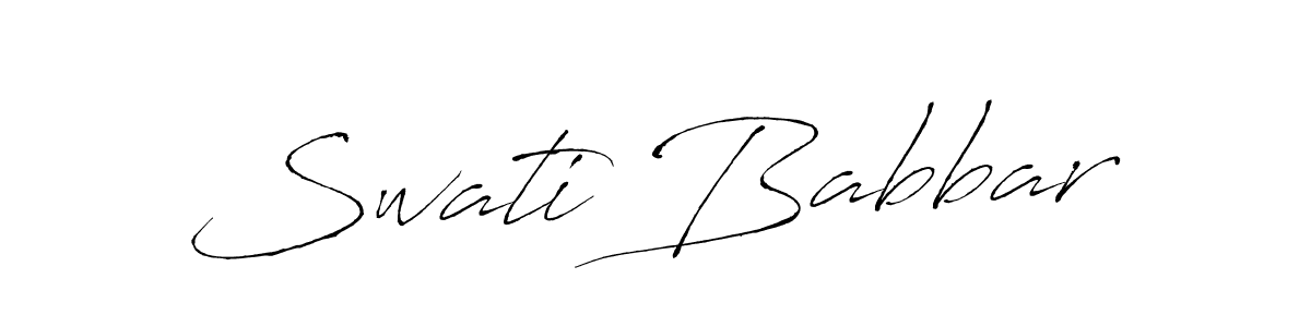 if you are searching for the best signature style for your name Swati Babbar. so please give up your signature search. here we have designed multiple signature styles  using Antro_Vectra. Swati Babbar signature style 6 images and pictures png