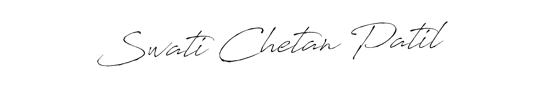 How to make Swati Chetan Patil signature? Antro_Vectra is a professional autograph style. Create handwritten signature for Swati Chetan Patil name. Swati Chetan Patil signature style 6 images and pictures png