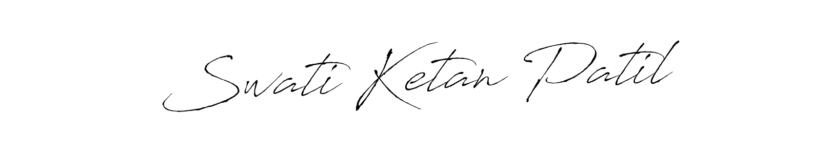 You should practise on your own different ways (Antro_Vectra) to write your name (Swati Ketan Patil) in signature. don't let someone else do it for you. Swati Ketan Patil signature style 6 images and pictures png