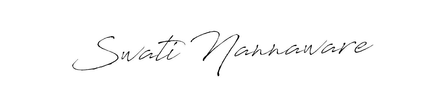 Make a short Swati Nannaware signature style. Manage your documents anywhere anytime using Antro_Vectra. Create and add eSignatures, submit forms, share and send files easily. Swati Nannaware signature style 6 images and pictures png